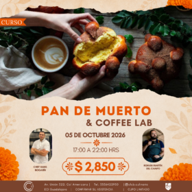Curso Pan de Muerto y Coffee Lab