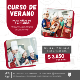 Curso de verano para niños