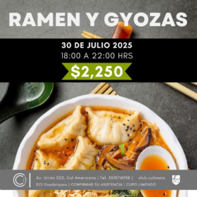 Curso de Ramen y Gyozas