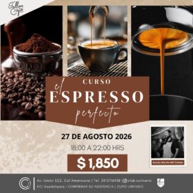 Curso espresso perfecto