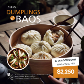 Curso Dumplings y Baos