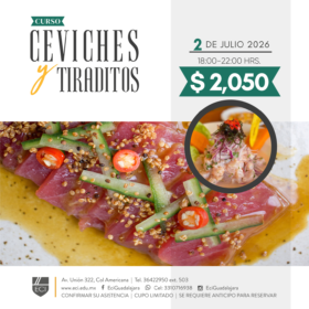 Curso de Ceviches y Tiraditos