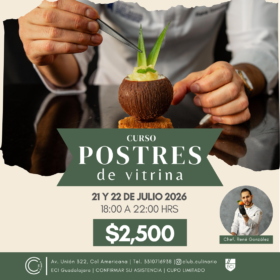 Curso Postres de Vitrina