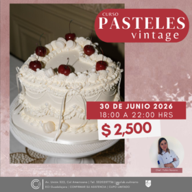 Curso Pasteles Vintage