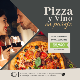 Curso Pizza y Vino en Pareja